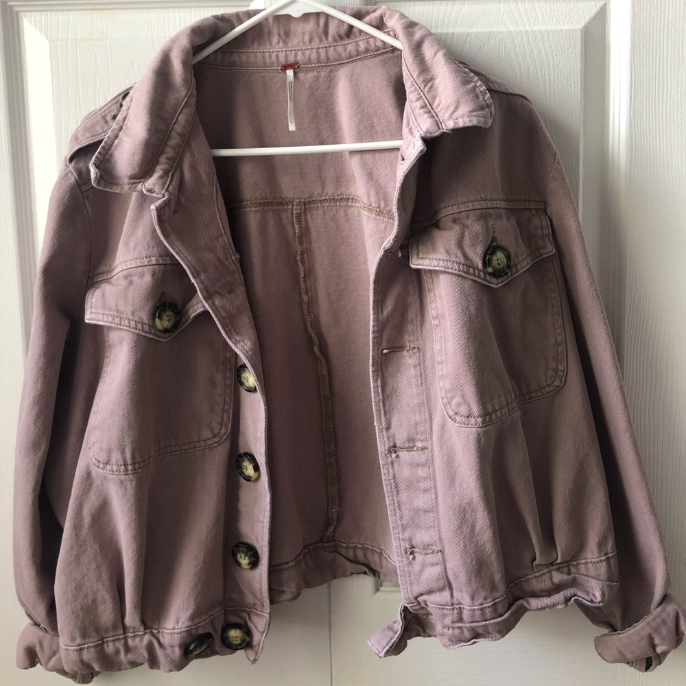 Free people denim jacket